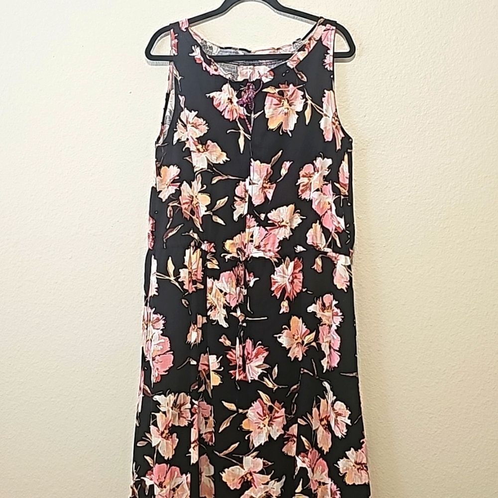 Well Worn Floral maxi dress Small